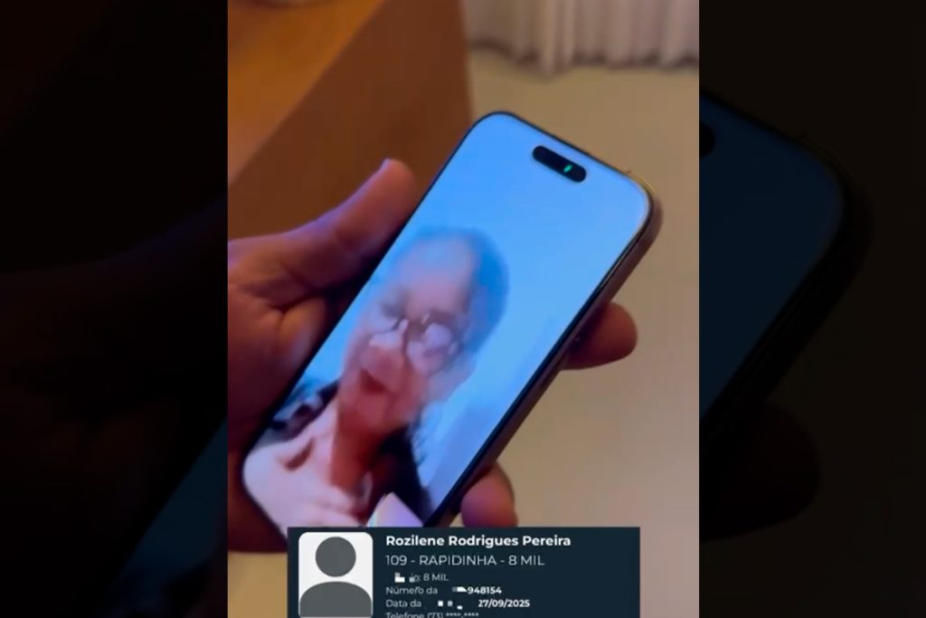 ROZILENE RODRIGUES PEREIRA levou 8MIL NA CONTA