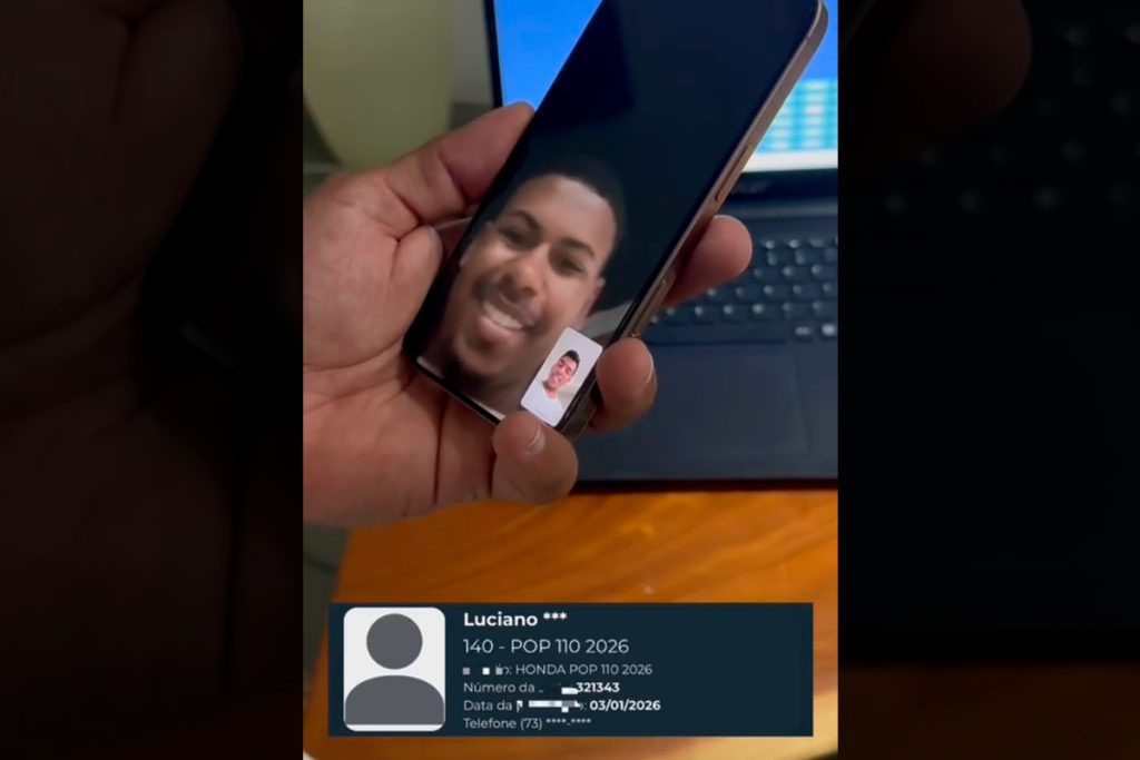 Luciano levou pra casa HONDA POP 110 2026